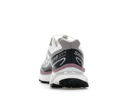 Salomon XT-6 White Black Dusky Orchid