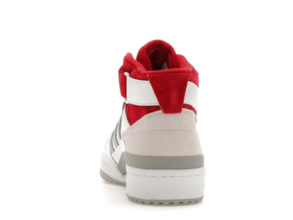 adidas Forum Mid White Red Grey