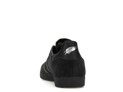 adidas Gazelle All Black Silver Metallic