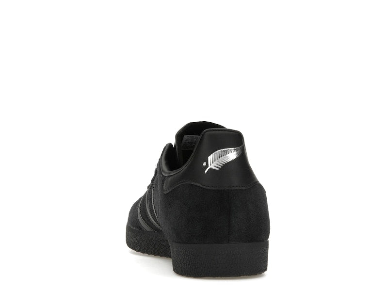 adidas Gazelle All Black Silver Metallic