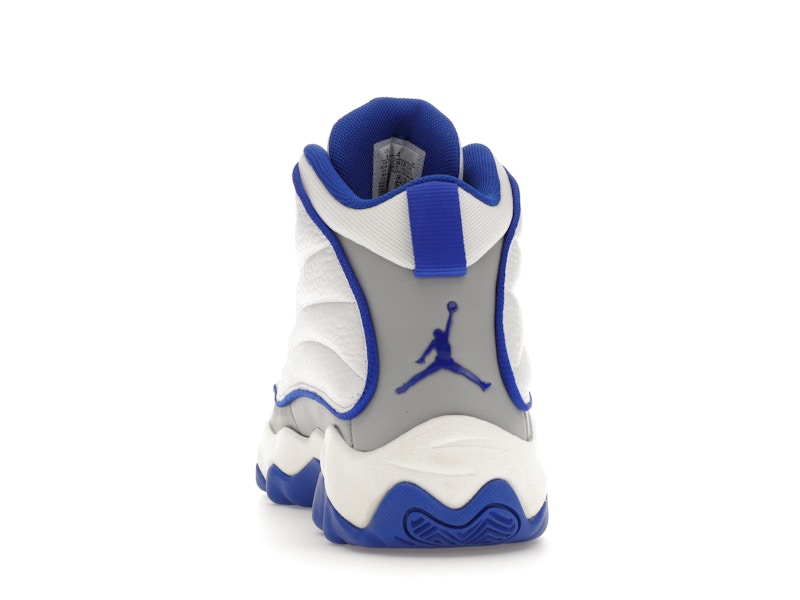 Jordan Pro Strong White Royal Grey