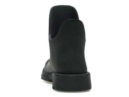 Burberry Marsh Round-Toe Ankle Boots Black