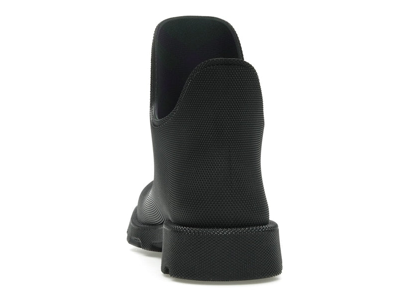 Burberry Marsh Round-Toe Ankle Boots Black