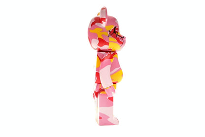 Bearbrick Andy Warhol Camo Ver. 100% & 400% Set Pink