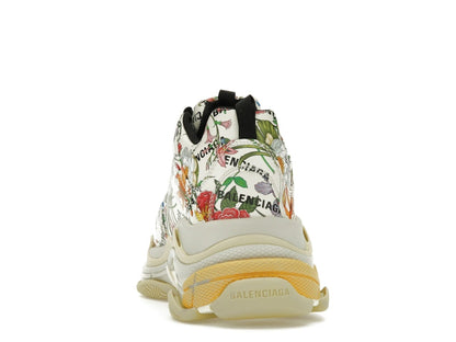 Gucci x Balenciaga The Hacker Project Triple S  Flora Print