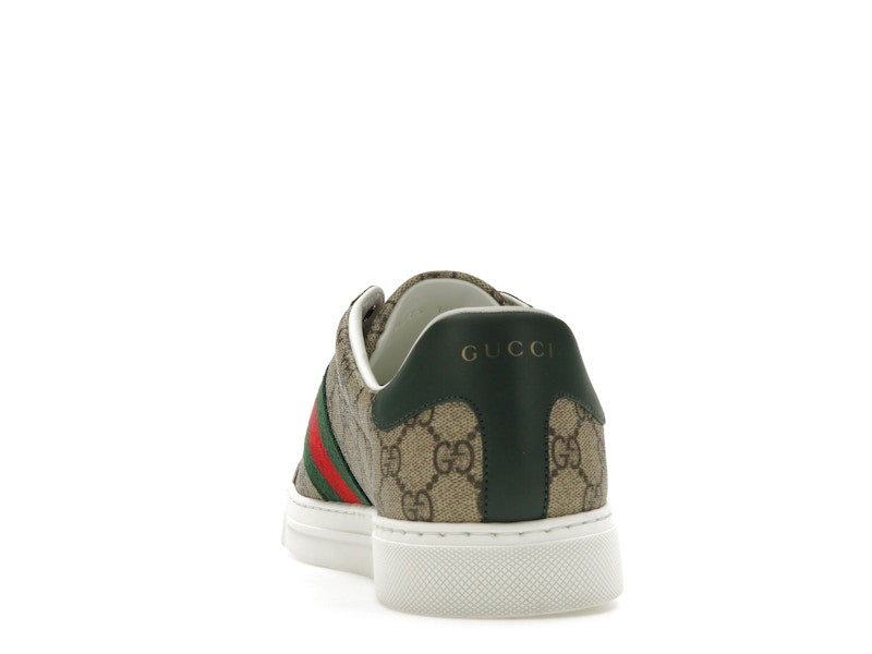 Gucci Ace Web Beige Ebony