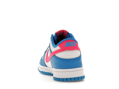 Nike Dunk Low Photo Blue White Light Lemon Twist Hyper Pink (GS)