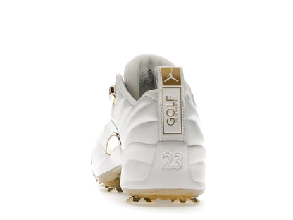 Jordan 12 Golf Metallic Gold