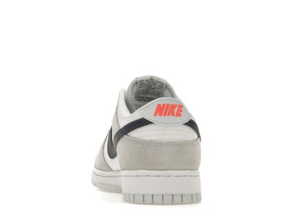 Nike Dunk Low White Grey Navy Aqua Mini Swoosh