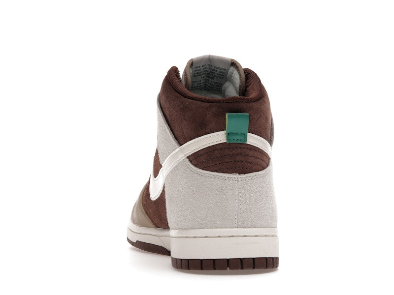 Nike Dunk High Light Chocolate