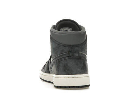 Jordan 1 Mid Distressed Smoke Grey (Women's)