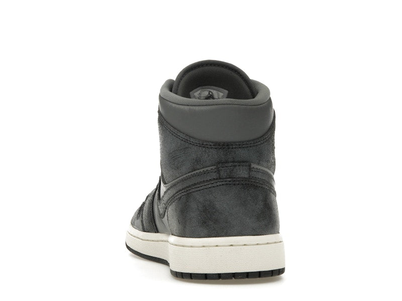 Jordan 1 Mid Distressed Smoke Grey (Women's)