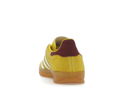 adidas Gazelle Indoor Bright Yellow Collegiate Burgundy (Women's)