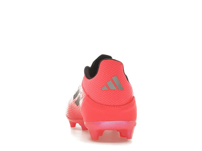 adidas F50 League Firm/Multi-Ground Turbo Aurora Black Platinum Metallic