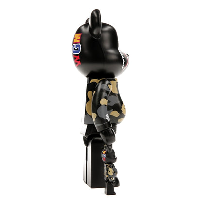 Bearbrick x BAPE Madison Avenue Exclusive Shark Camo 100% & 400% Set