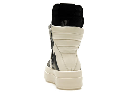 Rick Owens Mega Bumper Geobasket Black Milk