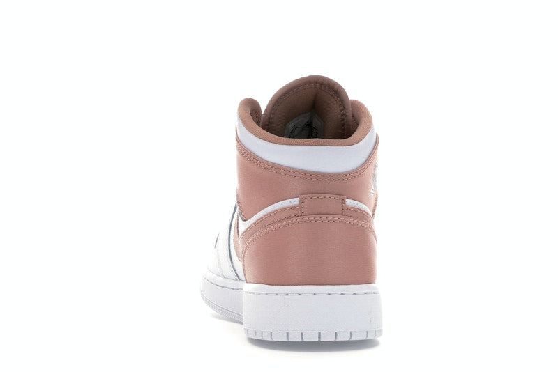 Jordan 1 Mid White Rose Gold (GS)