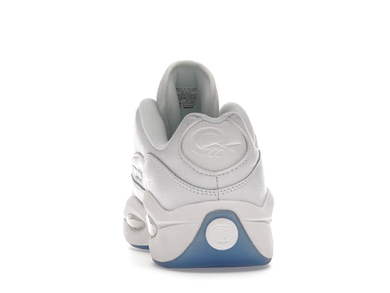 Reebok Question Low White Clear Blue Sole