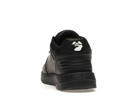 OFF-WHITE OOO Low Tops "For Walking" Black White