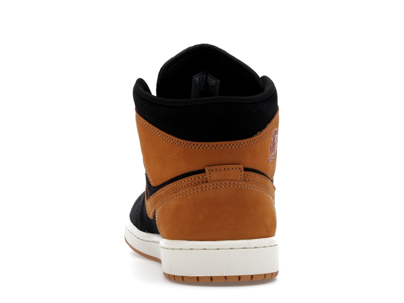Jordan 1 Mid SE Black Flax