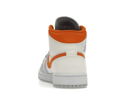 Jordan 1 Mid Starfish Pure Platinum
