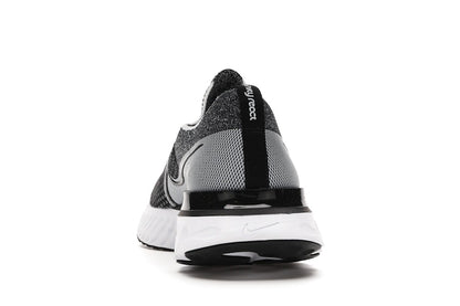 Nike React Infinity Run Flyknit Black White