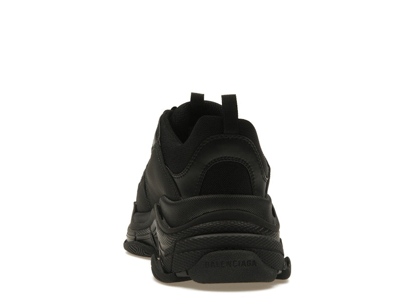 Balenciaga Triple S Black White Laces