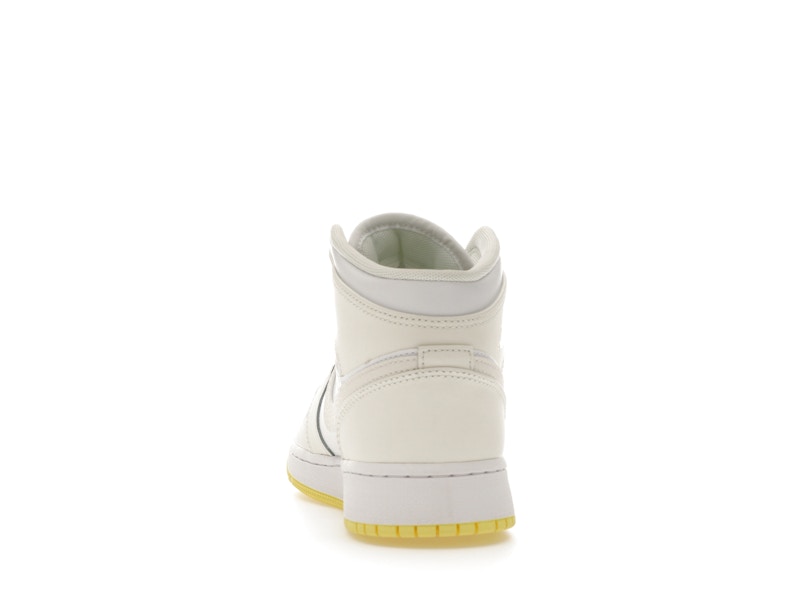Jordan 1 Mid Sail Light Laser Orange (GS)