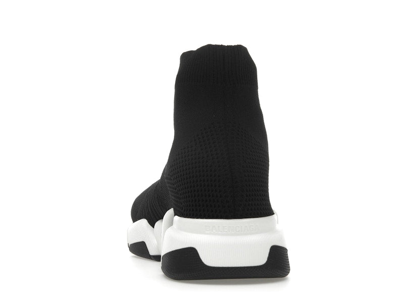 Balenciaga Speed 2.0 Lace Up Black White