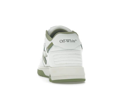 OFF-WHITE Out Of Office OOO Low Tops White Sage
