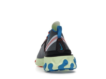 Nike React Element 55 Volt Dark Grey Photo Blue