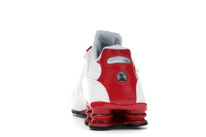 Nike Shox NZ White University Red