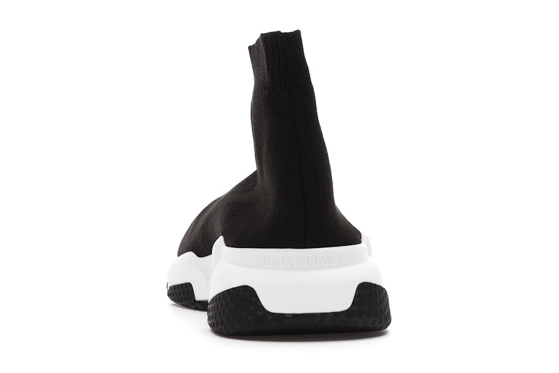 Balenciaga Speed Sneaker Black White Sole (Women's)