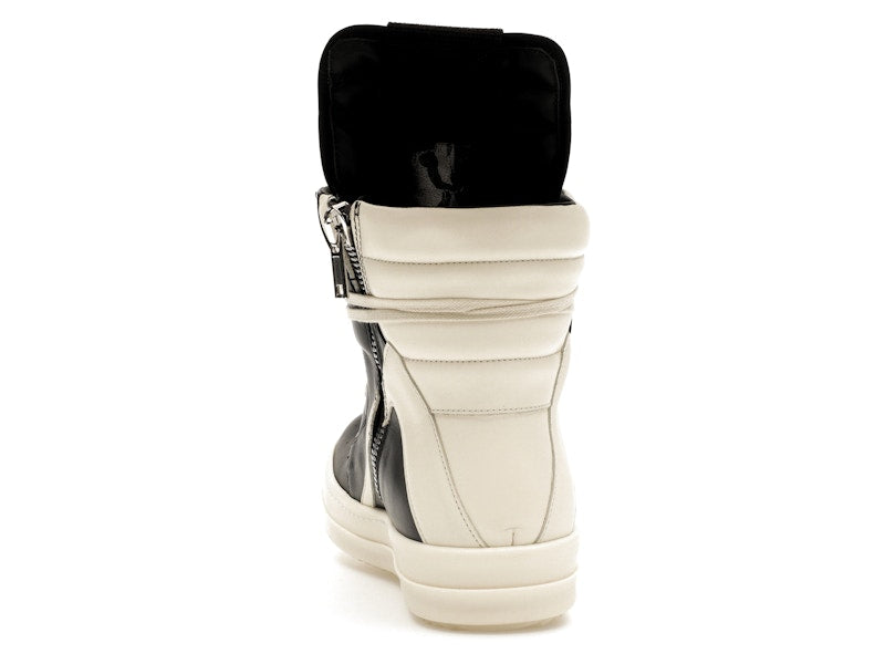 Rick Owens Luxor Geobasket Black Milk