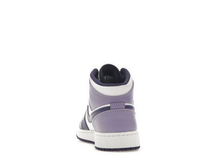Jordan 1 Mid White Sky J Purple (GS)