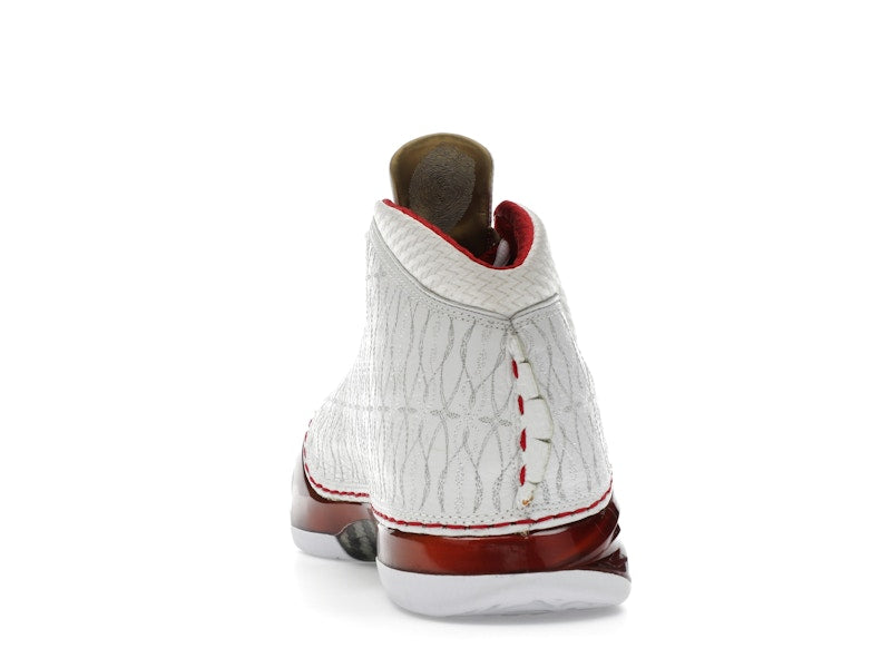 Jordan 23 White Varsity Red