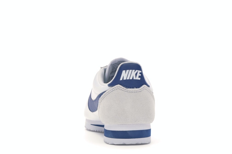 Nike Classic Cortez Nylon White Gym Blue
