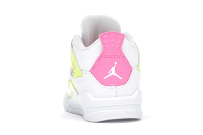 Jordan 4 Retro White Lemon Pink (TD)