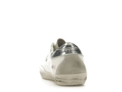 Golden Goose Super-Star White Silver