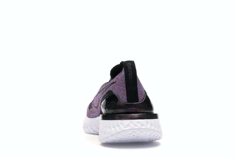 Nike Epic Phantom React Flyknit Black University Red Hyper Jade (Women's)