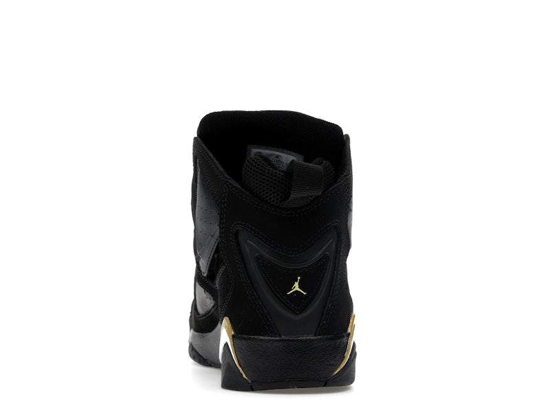 Jordan True Flight Black Metallic Gold White (GS)