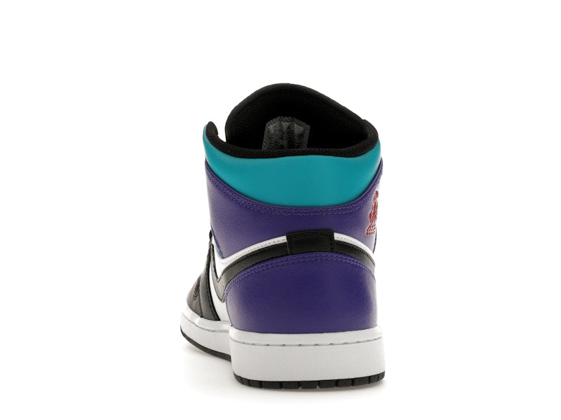 Jordan 1 Mid Court Purple Tropical Twist