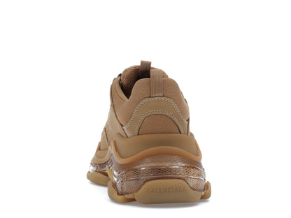 Balenciaga Triple S Clear Sole Light Camel (Women's)