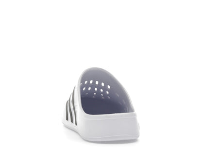 adidas Adilette Clog White Black