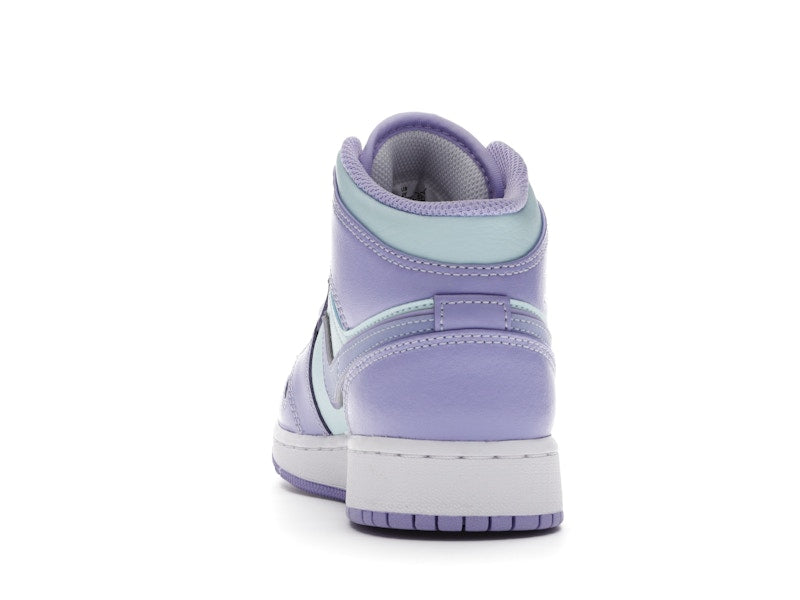 Jordan 1 Mid Purple Aqua (GS)
