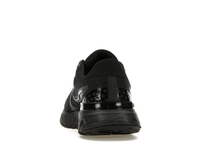 Nike React Infinity Run Flyknit 3 Triple Black (Women's)