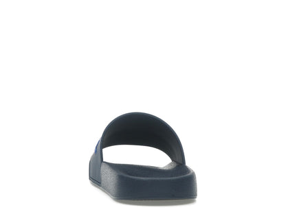 Burberry Embossed Logo Slide Blue