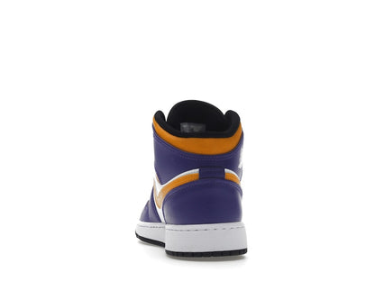 Jordan 1 Mid Lakers (2022) (GS)