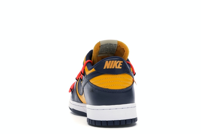Nike Dunk Low Off-White University Gold