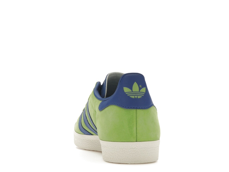 adidas Gazelle Lime Royal Blue